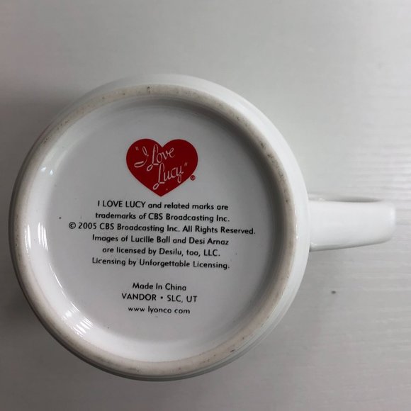 I Love Lucy Vandor Mug - Picture 4 of 5